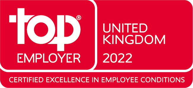 Logo for Top Employer United Kingdom 2022